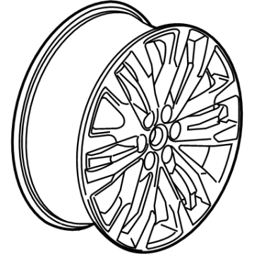 Cadillac 84444234 Wheel, Alloy