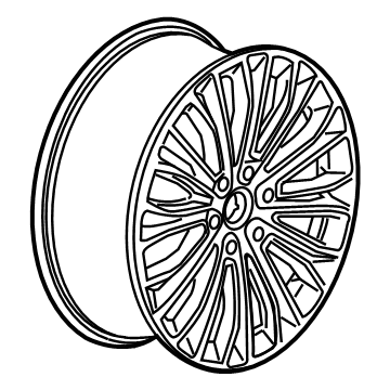 Cadillac 23403702 Wheel, Alloy