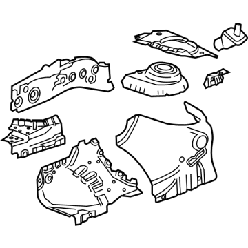 GM 95077742 Panel Assembly, Front Wheelhouse