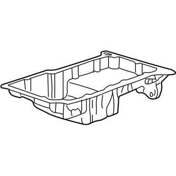 Pontiac 19210614 Oil Pan