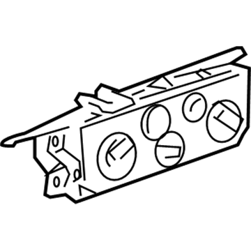 GMC 25841856 Temperature Control