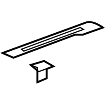 Chevy 15804104 Front Sill Plate