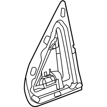 Chevy 22919765 Mirror Assembly Gasket