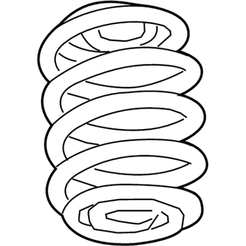 Cadillac 23186571 Coil Spring