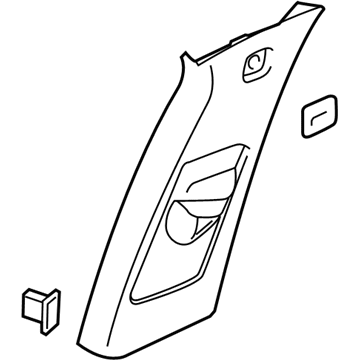 GM 84959296 Panel Assembly, Ctr Plr Upr Tr *Wheat