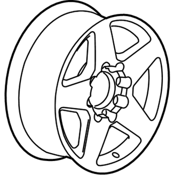 GMC Sierra 2500 HD Spare Wheel - 22909146