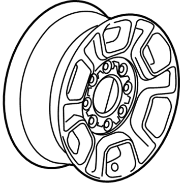 Chevy 84428927 Wheel, Alloy