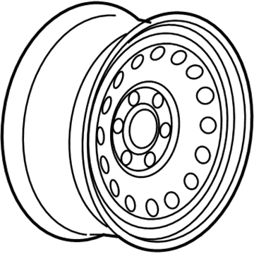 Chevy 9597724 Spare Wheel