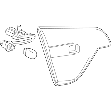 GM 84086139 Lamp Assembly, Rear Closure Auxiliary Signal