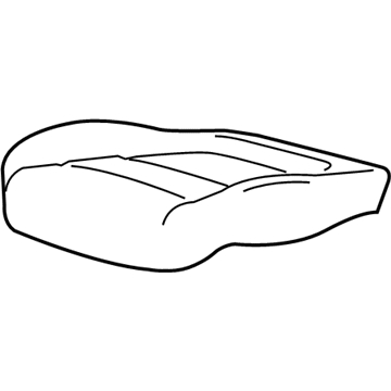 Chevy 42639010 Cushion Cover