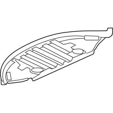 GM 92201783 Extension Assembly, Front Bumper Fascia