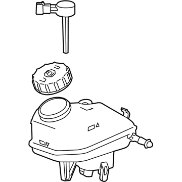 Chevy 84900596 Reservoir Assembly