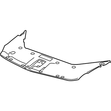 GM 20934957 Shield Assembly, Front Compartment Front Sight