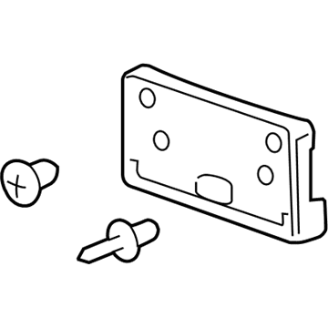 Chevy 95094483 License Bracket