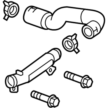 GM 95366489 Water Pump Inlet Pipe Assembly