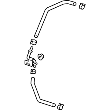 2013 Chevy Spark Coolant Pipe - 96676630