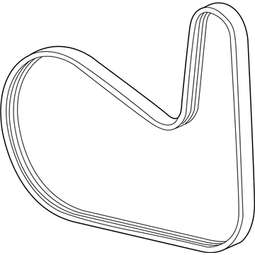 Chevy 55488926 Serpentine Belt