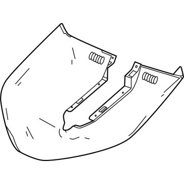 Cadillac 84686957 Mirror Cover