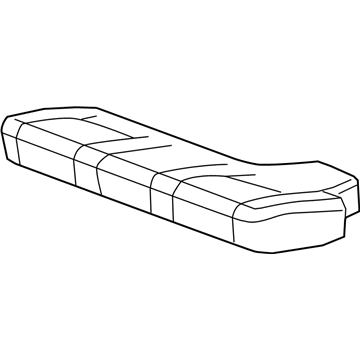 GM 89041882 Pad,Rear Seat Cushion