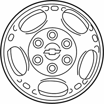 Cadillac 12368964 Wheel