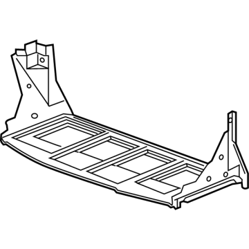 GM 23158393 Baffle Assembly, Radiator Air Lower