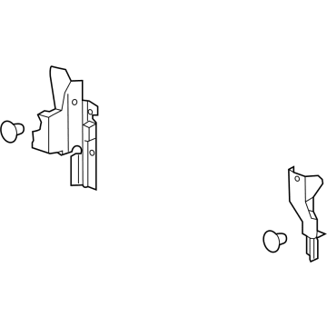 GM 84027004 Baffle Assembly, Radiator Air Side