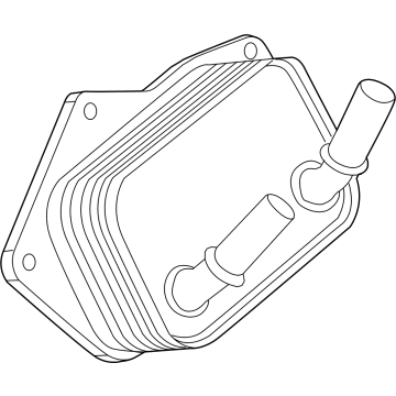 Cadillac 55486915 Oil Cooler