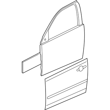 Chevy 22724362 Door Shell