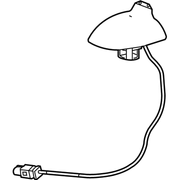 GM 13326030 Base Assembly, Radio Antenna