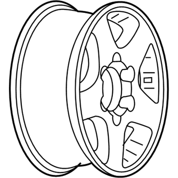 2006 Chevy Colorado Spare Wheel - 9595548