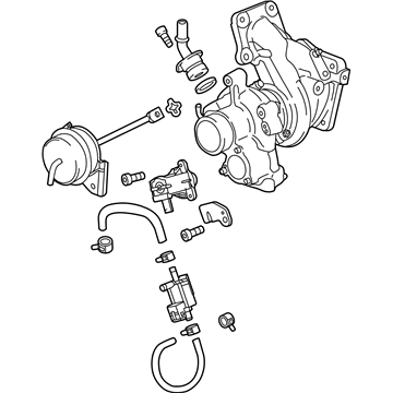 Buick Regal Sportback Turbocharger - 12682937