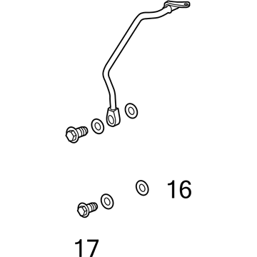 Buick 12679313 Cooling Pipe