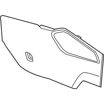 Chevy 84509838 Extension Panel