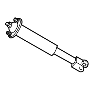 GM 19302765 Rear Shock Absorber Assembly (W/ Upper Mount)