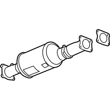 Chevy 25784981 Center Muffler