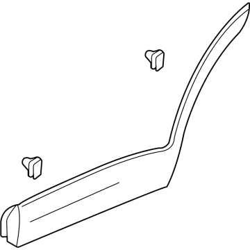 Chevy 42810506 Lower Molding