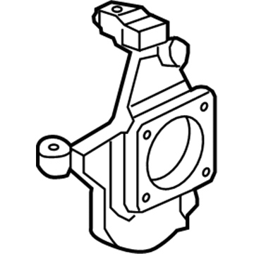 2006 Chevy Silverado 1500 Steering Knuckle - 19257048