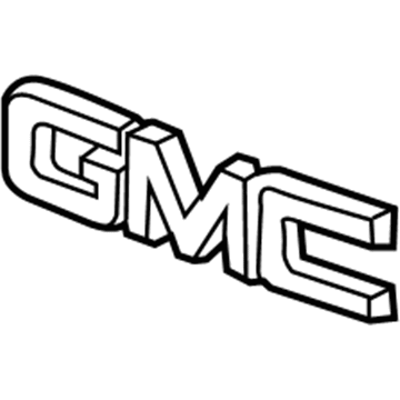 2018 GMC Yukon XL Emblem - 84674421