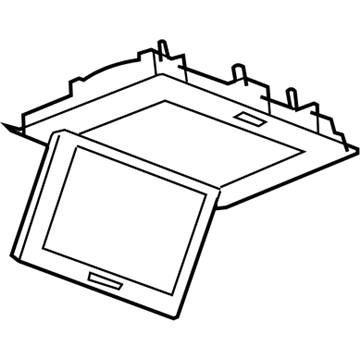 Cadillac 84304827 DVD Unit