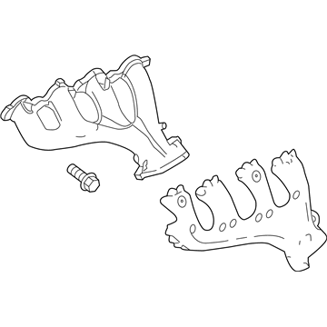 GMC 12686302 Exhaust Manifold