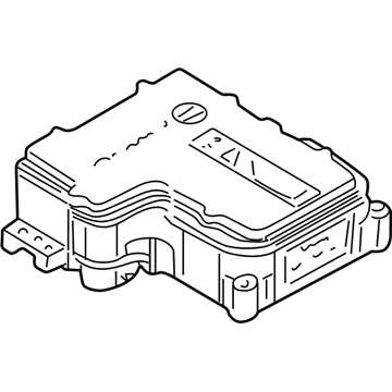 2002 GMC Sierra 1500 HD ABS Control Module - 19244897