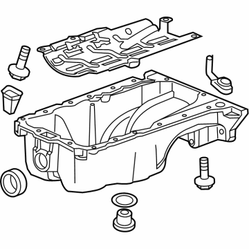 2019 Chevy Trax Oil Pan - 55580513