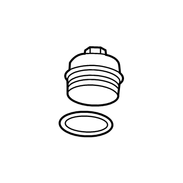 GM 25195776 Cap Assembly, Oil Filter