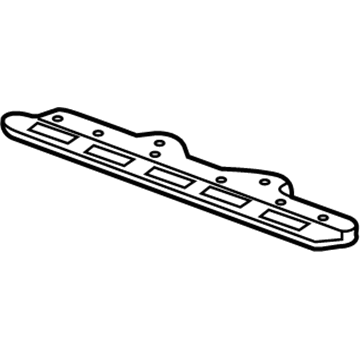 GM 22936465 Bracket,Rear Bumper Fascia Trailer Hitch Access Hole Cover