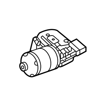 2024 Chevy Trax Wiper Motor - 42811561