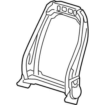 GM 13580630 Frame Assembly, Front Seat Back Cushion