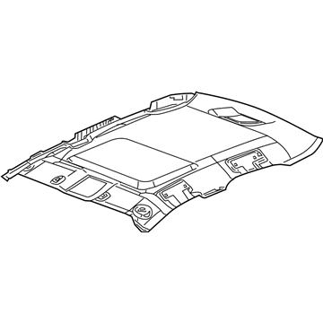 GM 89026173 Panel Asm,Headlining Trim *Light Gray *Gray