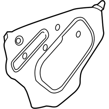 Chevy 84124721 Water Deflector