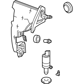 2022 Cadillac CT4 Washer Reservoir - 84964546