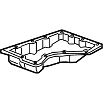 Cadillac 12673902 Lower Oil Pan